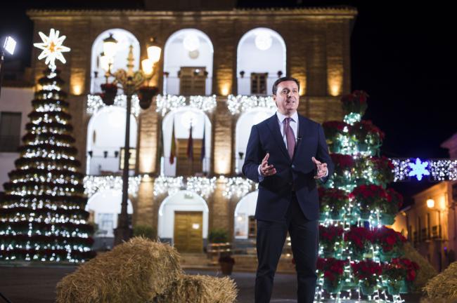 El presidente de Diputación felicita la Navidad a todos los almerienses desde Laujar de Andarax