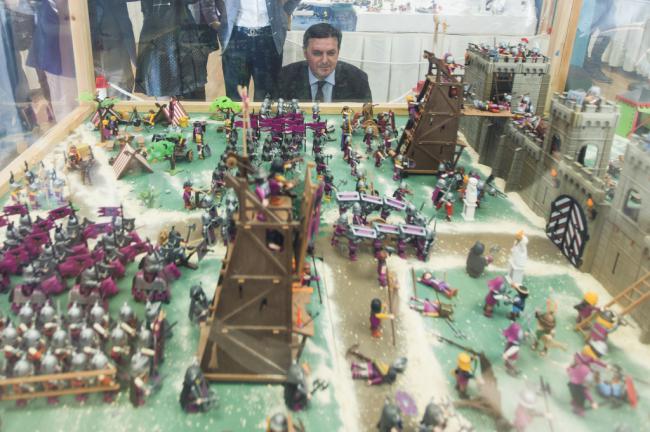 Más de 4.000 piezas en la exposición de Playmobil