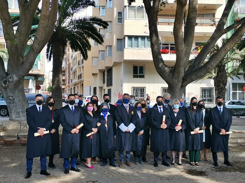 El Colegio de Abogados acoge a siete nuevos colegiados