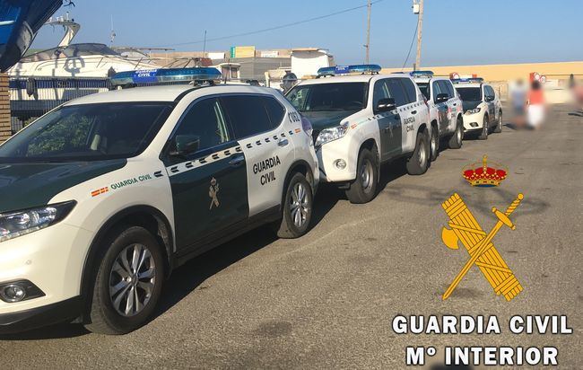 La Guardia Civil detiene a una persona por tocamientos a una mujer en Aguadulce