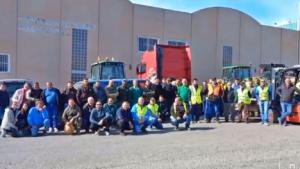 Autoridades impiden tractorada en carreteras de Almería