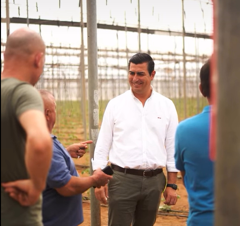 José Francisco Garrido, con el Campo de Níjar para celebrar el Día Mundial de la Agricultura