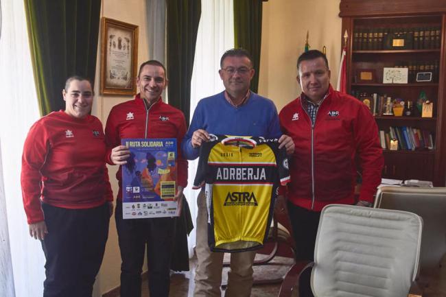 El Ayuntamiento de Berja apoya la II Ruta ciclista Solidaria ADR