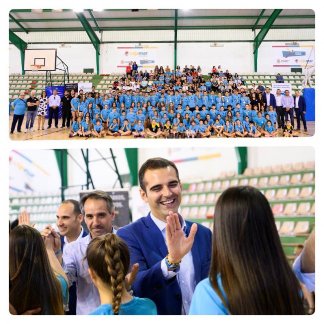 El alcalde felicita al club Bahía de Almería por los éxitos en la cantera y las seniors