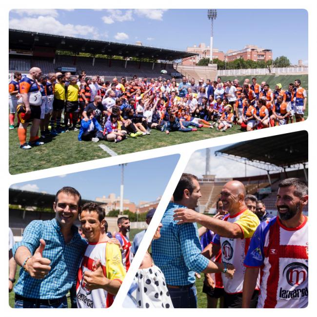 Más de 200 jugadores en el I Festival de Rugby Inclusivo de URA CLAN