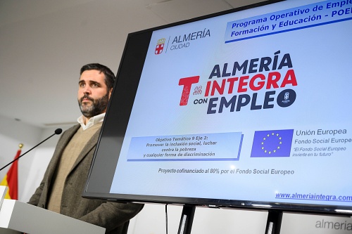 ‘Almería T-Integra con empleo’ insertará a 1.350 almerienses