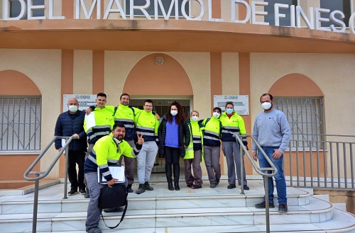 Alumnos de la Escuela del Mármol finalizan su formación