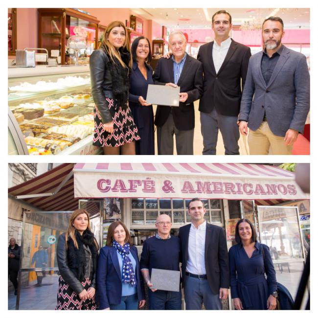 El Ayuntamiento de Almería reconoce a los centenarios Kiosco Amalia y La Dulce Alianza