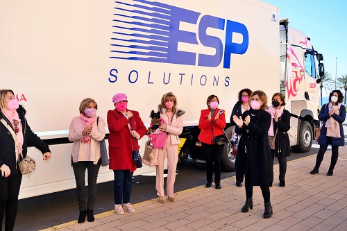 ESP Solutions pone a rodar un camión de apoyo a las mujeres masectomizadas