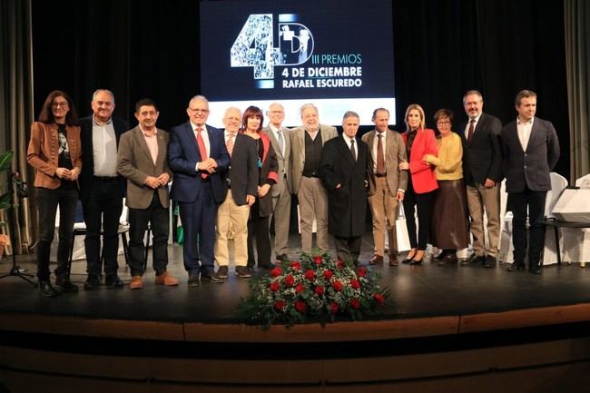 Antonio Bonilla, galardonado con el Premio 4 de Diciembre-Rafael Escuredo