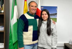 Cristina Teruel, campeona de bádminton, entrena para los Juegos Olímpicos de 2028