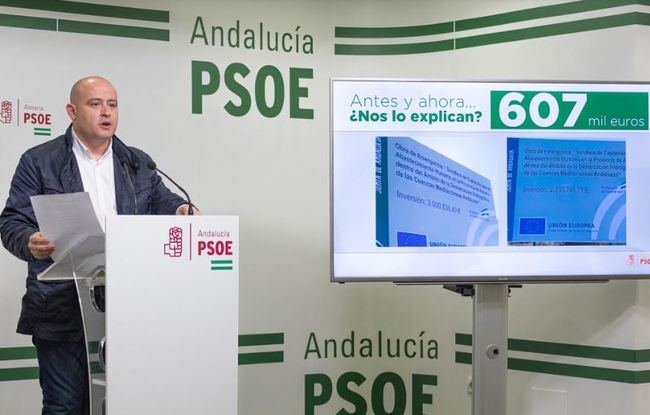 El PSOE exige que se publique la resolución de emergencia de los pozos de Alcóntar