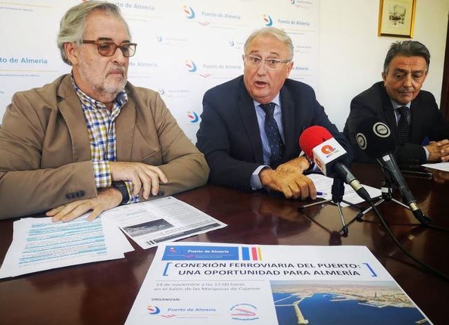 Una jornada pondrá en valor la conexión Puerto-tren para Almería