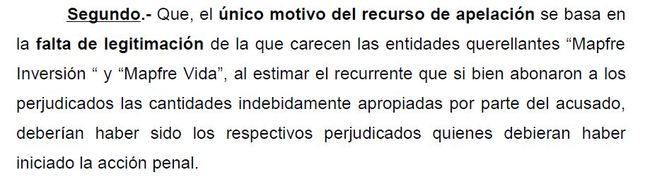 Condenado por estafar 1,8 millones de euros a inversores de Mapfre