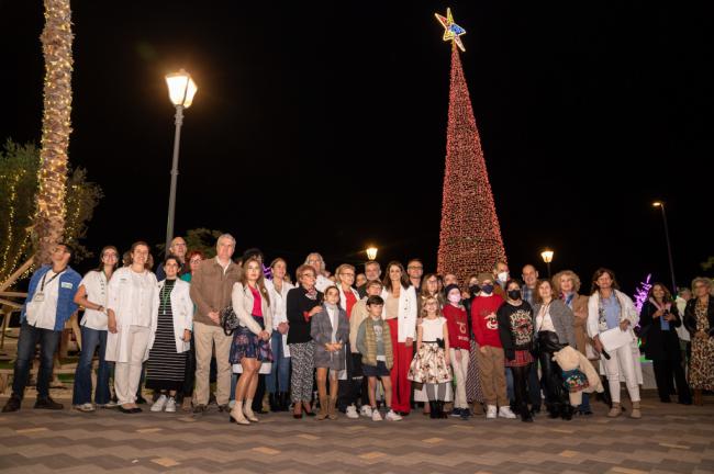 Víctor y Leo ponen luz a la Navidad del Hospital Universitario Torrecárdenas
 