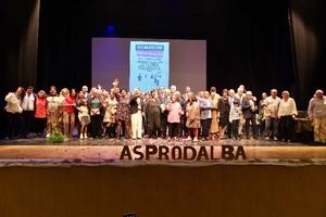 La IV Gala ASPRODALBA "Construyendo Comunidad” se convierte en la gran fiesta en Vera