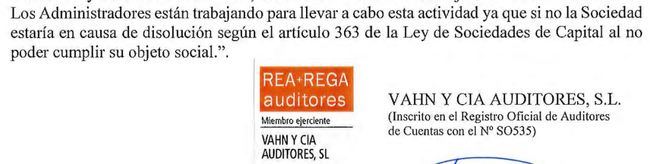 Auditores advirtieron que si Almería Alta Velocidad seguía parada tendría que disolverse