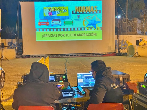 El Autocine De Vícar Volvió Este Fin De Semana