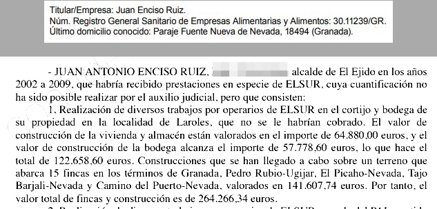 Sanidad retira la licencia para hacer vino a Juan Enciso