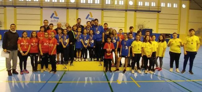 50 jugadores en la primera prueba del Circuito Almeriense de Bádminton en Adra