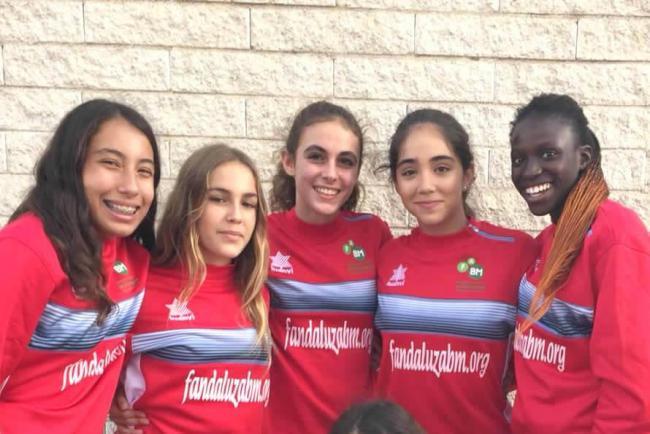 Cinco rojillas convocadas con la selección andaluza infantil femenina