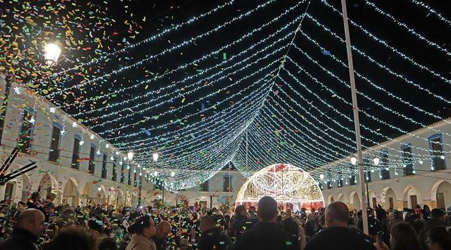 La Navidad llega a Berja con el encendido del alumbrado