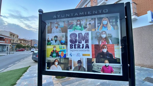 El Ayuntamiento de Berja conmemora el 8-M bajo el lema ‘Seguimos avanzando’