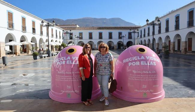 Ecovidrio y el Ayuntamiento de Berja presentan ‘Recicla Vidrio por ellas’