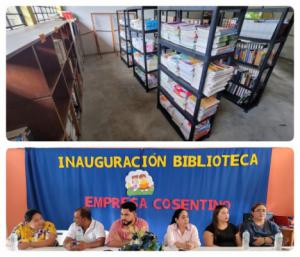 Nace la biblioteca “Empresa Cosentino” en El Paraíso, Honduras