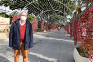 Vícar Engalana Su Túnel De Los Enamorados Para San Valentín