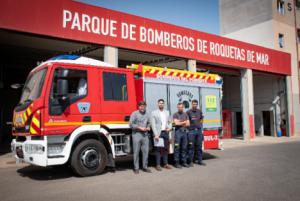 Así es el nuevo vehículo de los Bomberos del Poniente