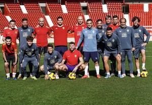 Cuerpo técnico del Almería vence a la prensa 5-4