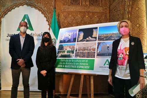 Alcazaba, Museo de Almería y Biblioteca Villaespesa celebran el 28F