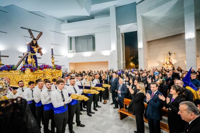 Suspensión de la procesión del Nuestro Padre Jesús Nazareno debido al mal tiempo en Roquetas de Mar