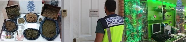 La Policía Nacional desmantela en Almería una asociación cannábica y detiene a su directiva