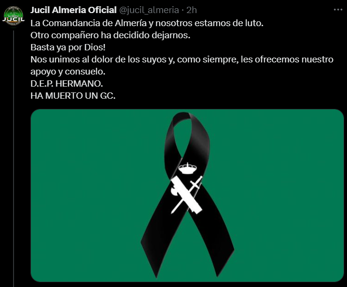 JUCIL denuncia el posible suicidio de uno guardia en El Ejido