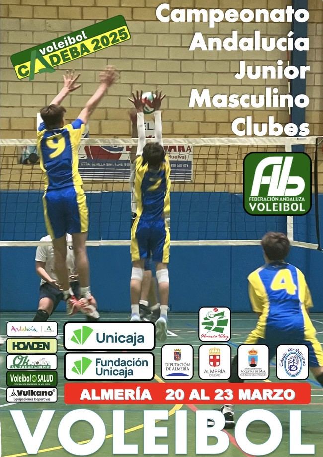 Almería acoge el CADEBA Junior de Voleibol 2025