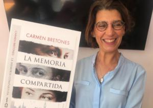 A la venta "La memoria compartida" de la escritora almeriense Carmen Bretones