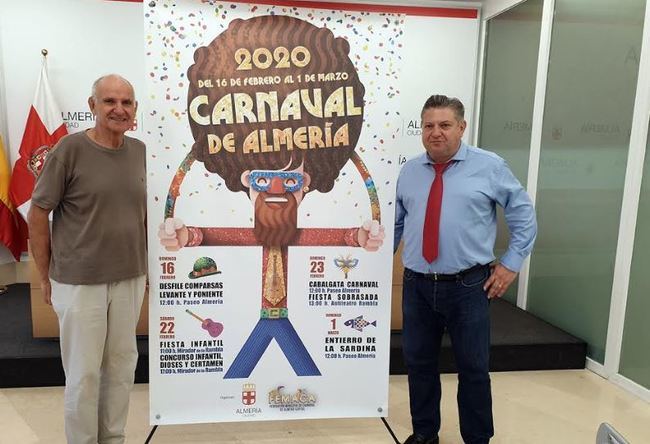 El Carnaval de Almería 2020 ya tiene el calendario