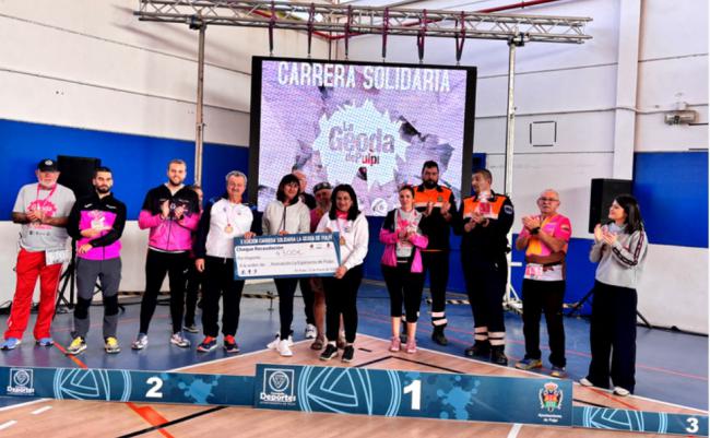 Éxito en la X Carrera Solidaria 'La Geoda' de Pulpí con 4.300 euros recaudados