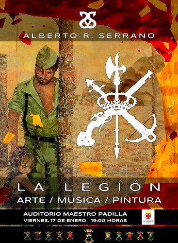 Exposición de arte en homenaje a la Legión en Almería