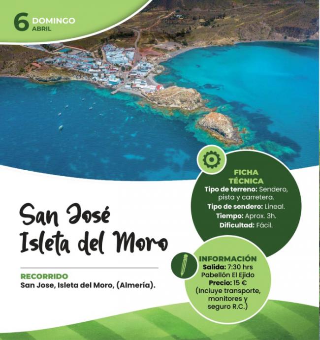 Nuevas rutas senderistas en San José y la Isleta del Moro