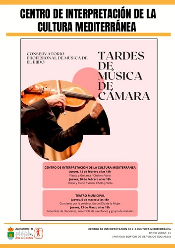 Música de cámara en El Ejido: un nuevo ciclo cultural