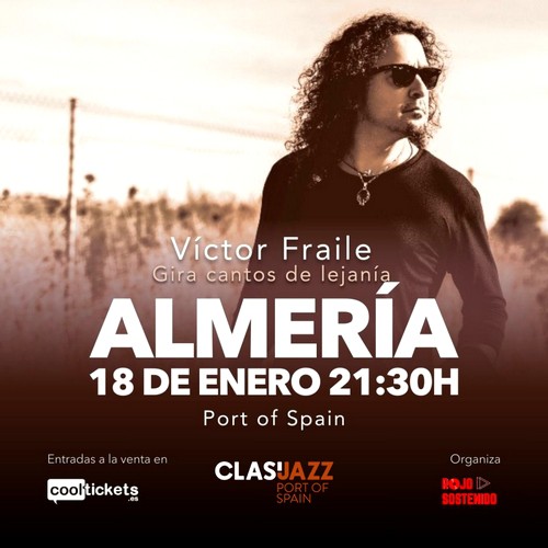 Víctor Fraile regresa a Port of Spain el 18 de enero con su nuevo disco