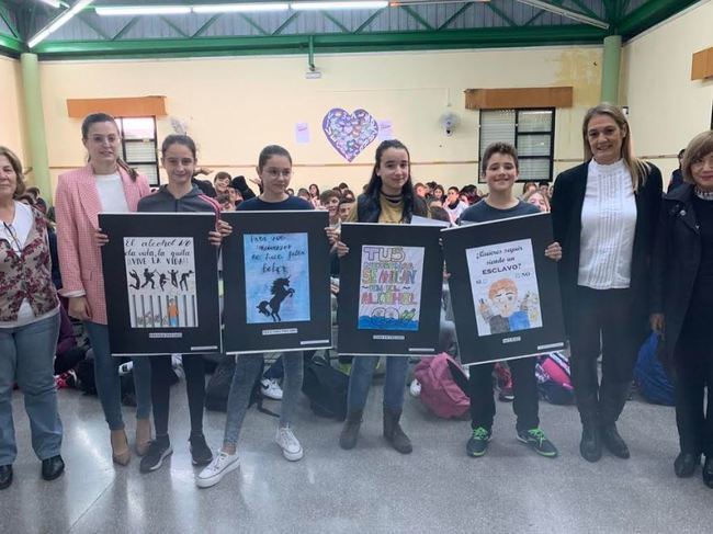 El IES Aguadulce entrega los premios del concurso “Día Mundial sin Alcohol”