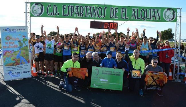 Ahmed Ouslimane y Paula Ramírez ganan la X Carrera Popular Espartanos