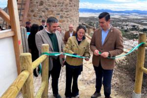 Inauguran observatorios paisajísticos en el Cerro de la Atalaya de Níjar