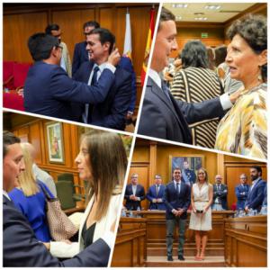 Adiós a los diputados Guzmán, Carmen Navarro y Carmen B. López y bienvenida a María Dolores Cruz