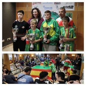 La alcaldesa clausura el XVII Campeonato de España de Fútbol Chapas en Almería