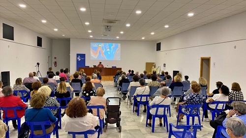 Lleno enBerja en la conferencia sobre salud mental